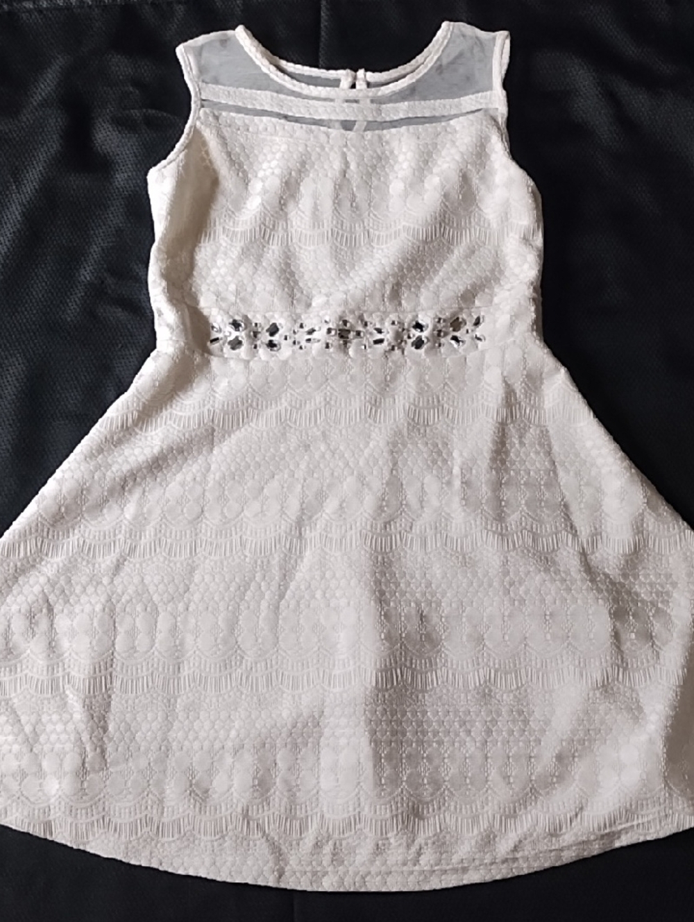 Children's Place White Occasion Dress
